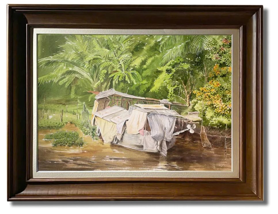 Triển lãm “Non nước thanh bình”: Mộc mạc, tâm tình người Nam bộ