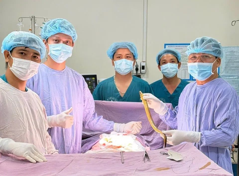 Ca phẫu thuật lấy lươn sống chui vào ổ bụng người đàn ông ở Đồng Nai