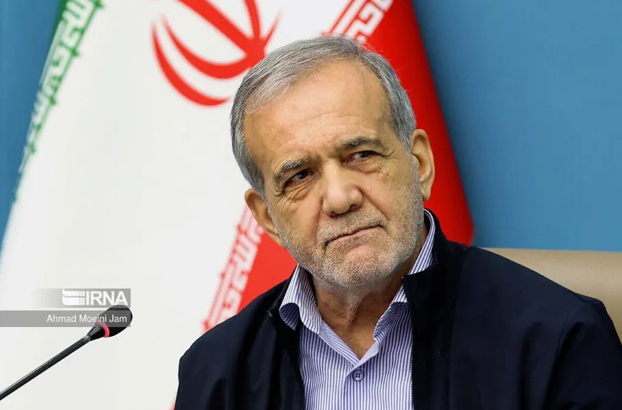 Tổng thống Iran Masoud Pezeshkian. Ảnh IRNA