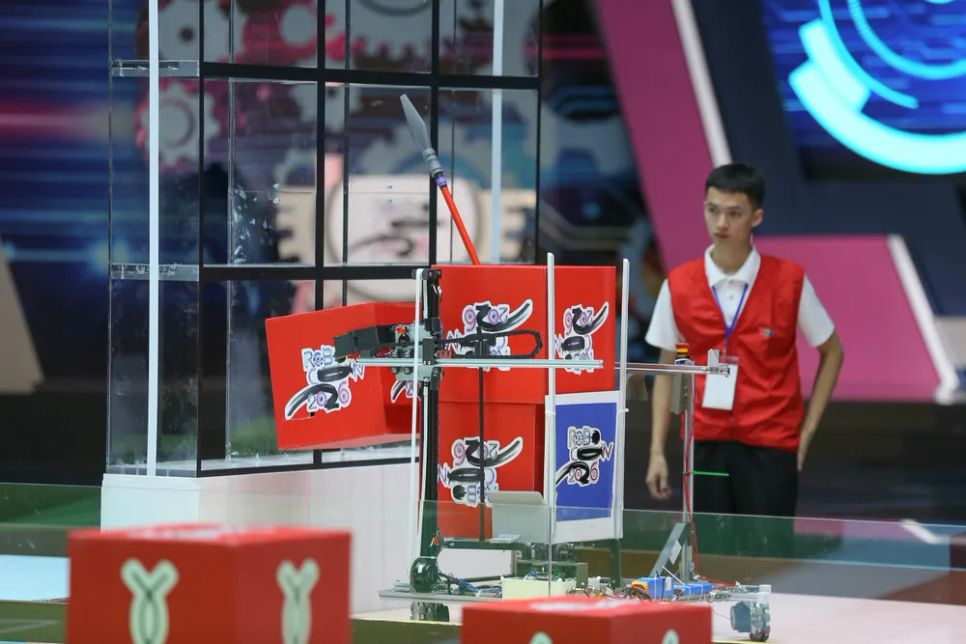 Các đội tham gia sơ loại Robocon Việt Nam 2026. Ảnh VTV Các đội tham gia sơ loại Robocon Việt Nam 2026. Ảnh VTV