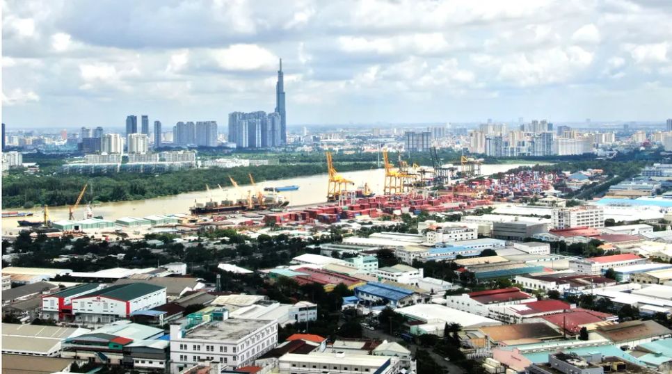 Khu chế xuất Tân Thuận. Ảnh: HOÀNG HÙNG