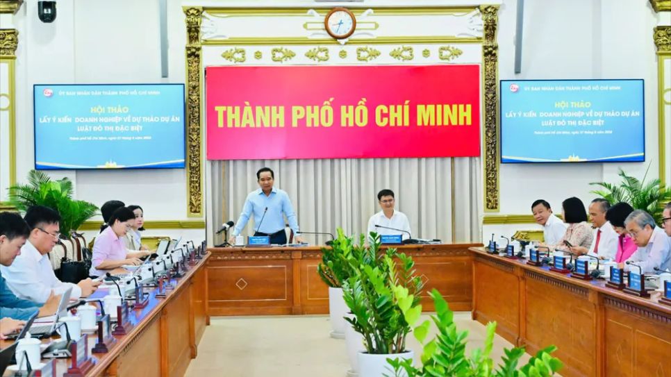 Dự thảo Luật Đô thị đặc biệt: Đề xuất thể chế vượt trội để TPHCM tăng trưởng 2 con số