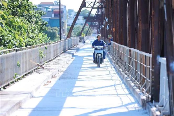 Cầu Long Biên sẵn sàng thông xe từ 0h ngày 28-5 Cầu Long Biên sẵn sàng thông xe từ 0h ngày 28-5