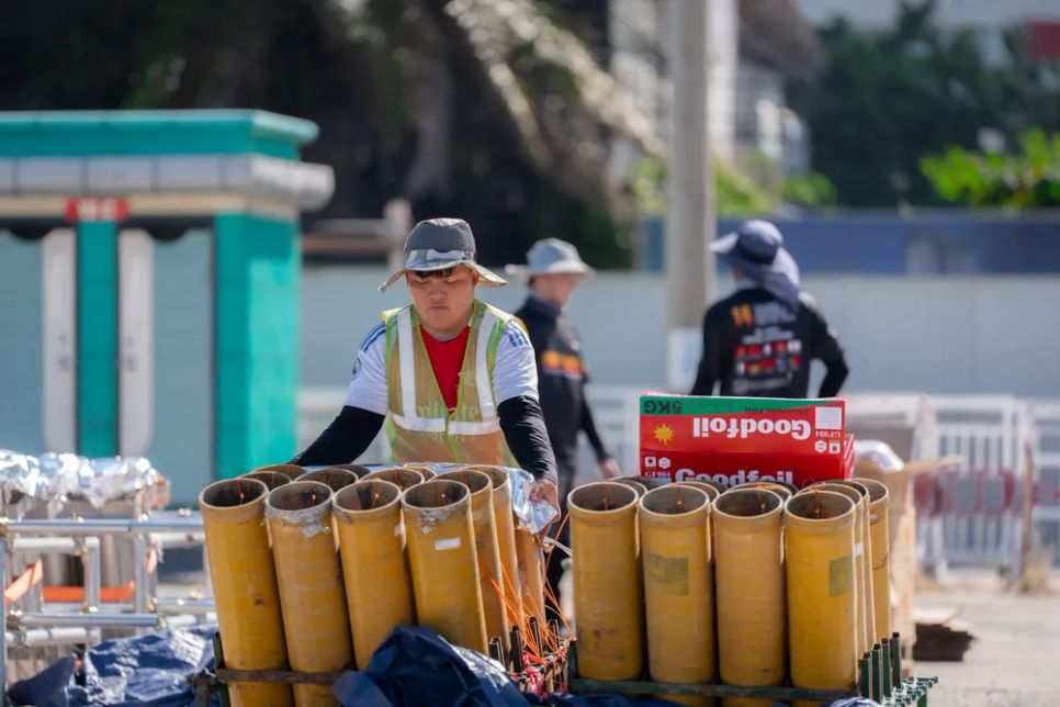 Không khí khẩn trương tại khu vực bãi bắn, phục vụ DIFF 2026 Không khí khẩn trương tại khu vực bãi bắn, phục vụ DIFF 2026