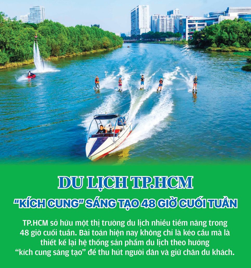 Du lịch TP.HCM - Kích cung sáng tạo 48 giờ cuối tuần: Một sự kiện có thể “nuôi” cả hệ sinh thái kinh tế cuối tuần (Bài 5) Du lịch TP.HCM - Kích cung sáng tạo 48 giờ cuối tuần: Một sự kiện có thể “nuôi” cả hệ sinh thái kinh tế cuối tuần (Bài 5)