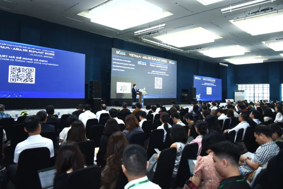 Quang cảnh phiên toàn thể Vietnam - Asia DX Summit 2026, sáng 28-5. Ảnh: S.H
