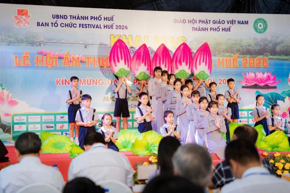 Khai mạc lễ hội Ẩm thực chay - Festival Huế 2026