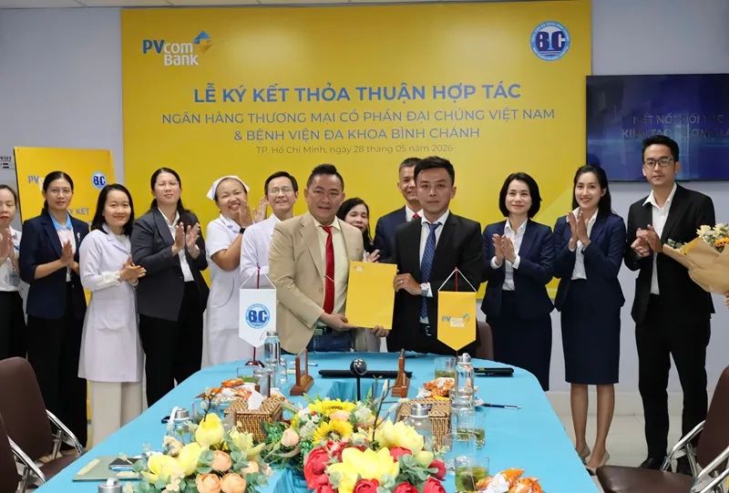 PVcomBank và Bệnh viện Đa khoa Bình Chánh đã ký kết Thỏa thuận hợp tác toàn diện PVcomBank và Bệnh viện Đa khoa Bình Chánh đã ký kết Thỏa thuận hợp tác toàn diện