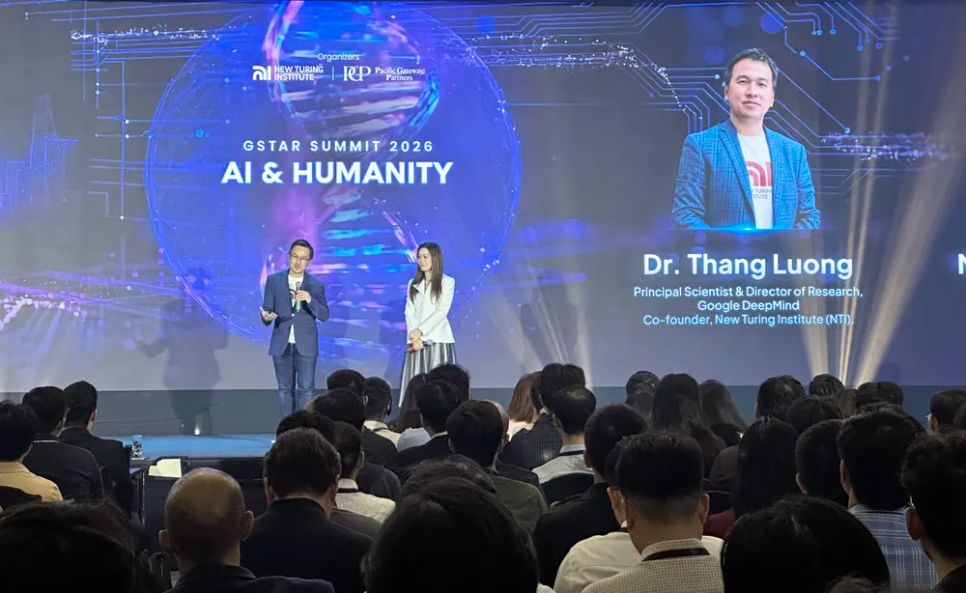 TS Thắng Lương, đồng sáng lập New Turing Institute (NTI) chia sẻ tại diễn đàn