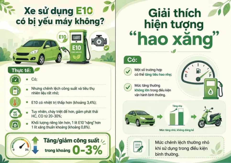 Bộ Công thương giải đáp lo ngại về xăng E10 Bộ Công thương giải đáp lo ngại về xăng E10