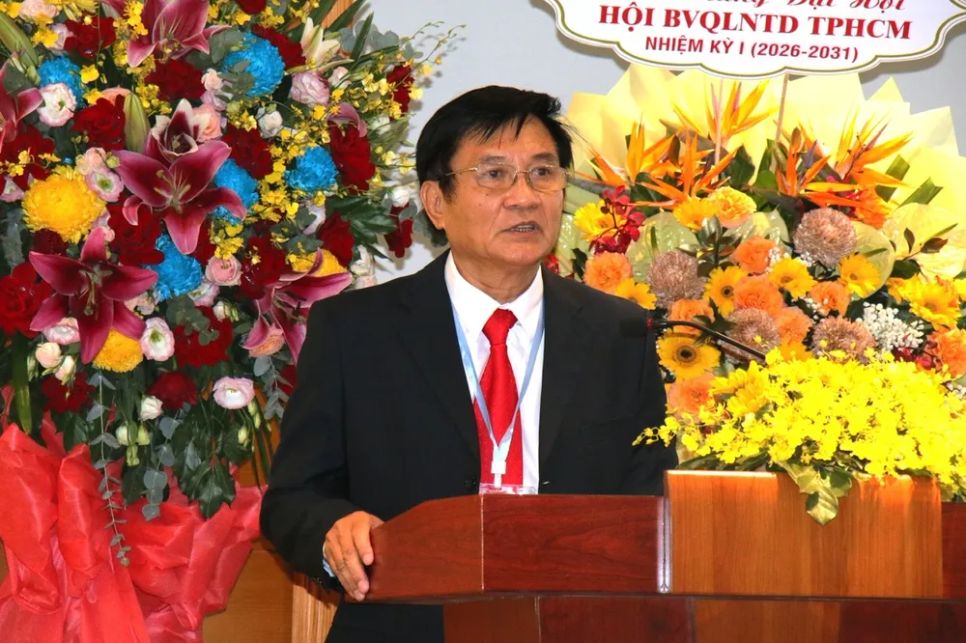 TS Huỳnh Anh Dũng được bầu giữ chức Chủ tịch Hội BVQLNTD TPHCM
