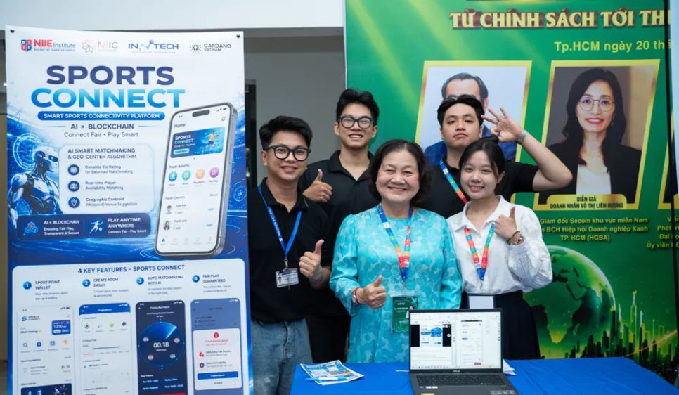 Không gian trưng bày Top 11 dự án xuất sắc tại Cardano SEA Hackathon 2026