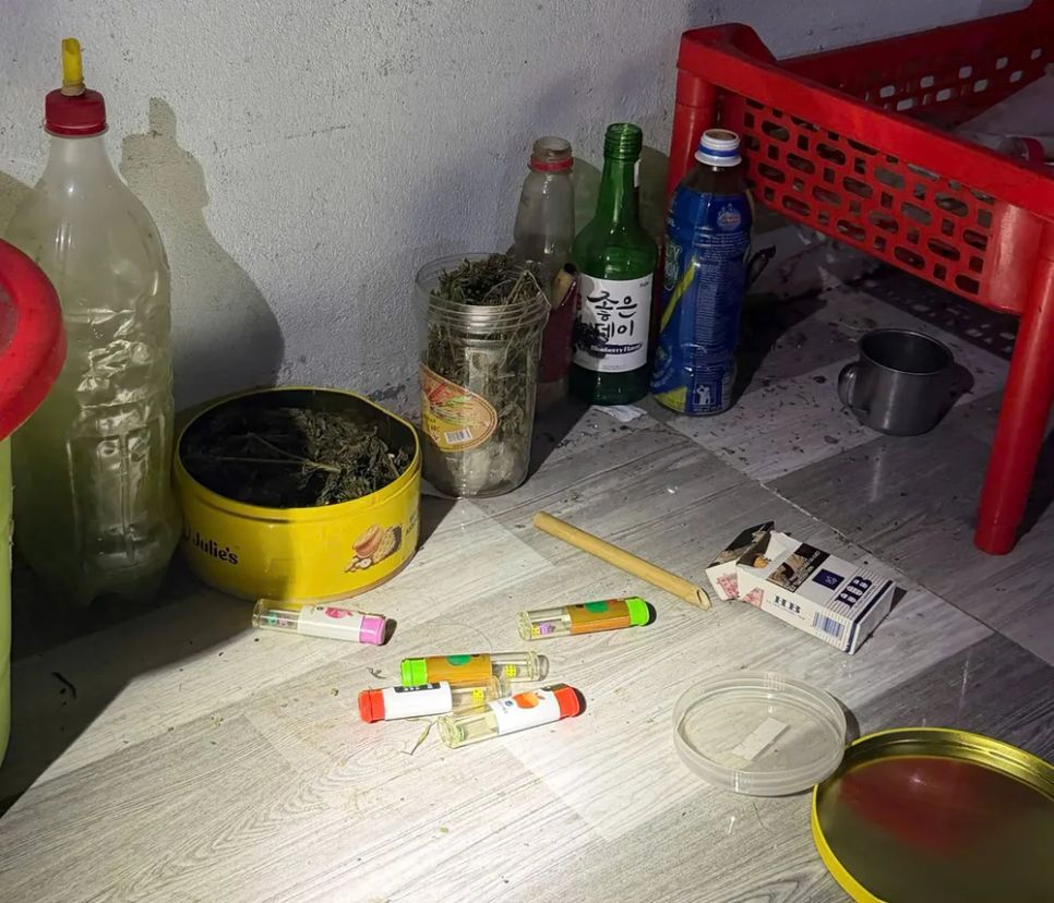 Tang vật ghi nhận tại hiện trường