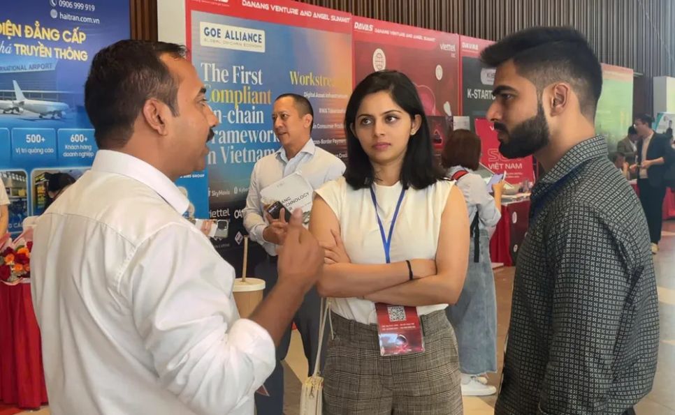 Không gian kết nối các startup công nghệ và các đơn vị trao đổi, tìm kiếm cơ hội hợp tác
