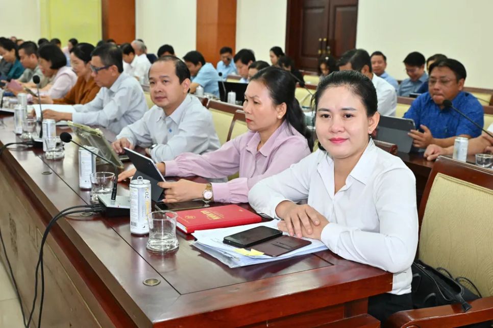 Đại biểu dự hội nghị. Ảnh: VIỆT DŨNG