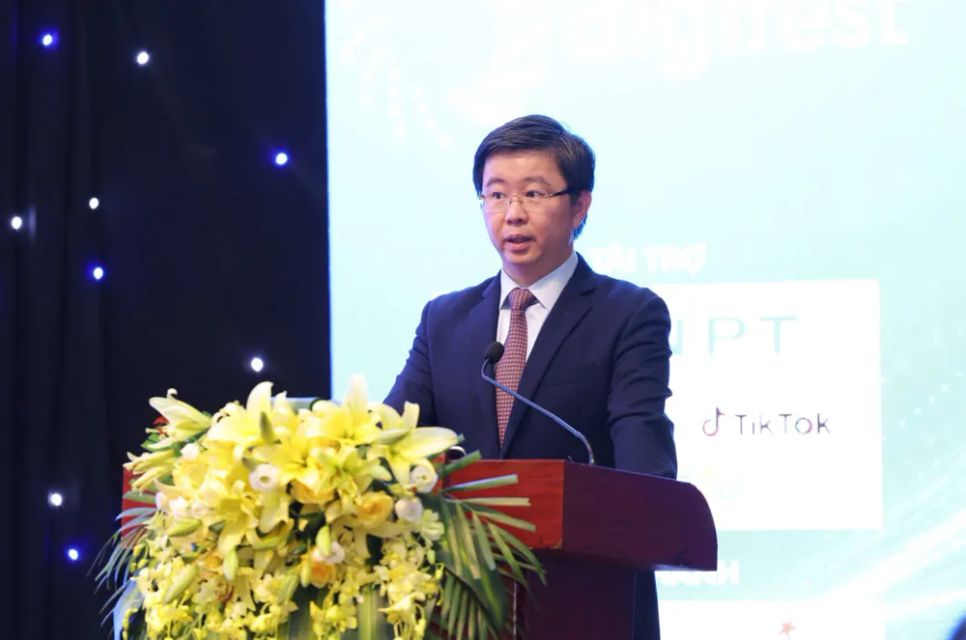 Thứ trưởng Bộ KH-CN Bùi Hoàng Phương phát biểu tại diễn đàn. Ảnh: MST