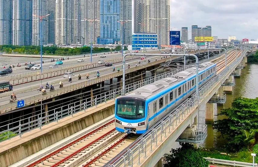 TP.HCM điều chỉnh quy hoạch hai tuyến metro dài hơn 71 km. Ảnh minh họa