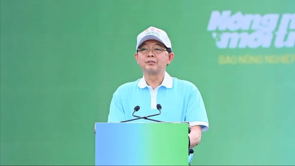 Phó Thủ tướng Chính phủ Hồ Quốc Dũng phát biểu tại buổi lễ