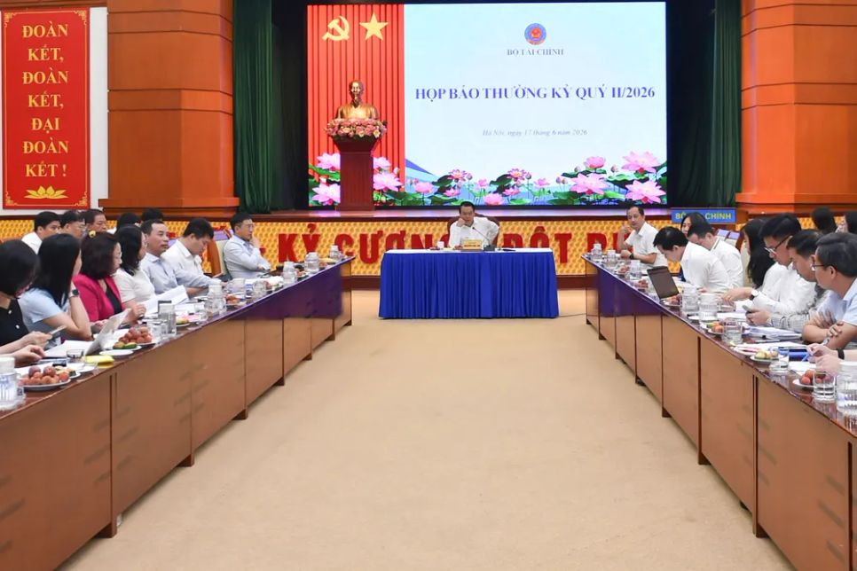 <p>Quang cảnh buổi họp báo. Ảnh: L.T</p>