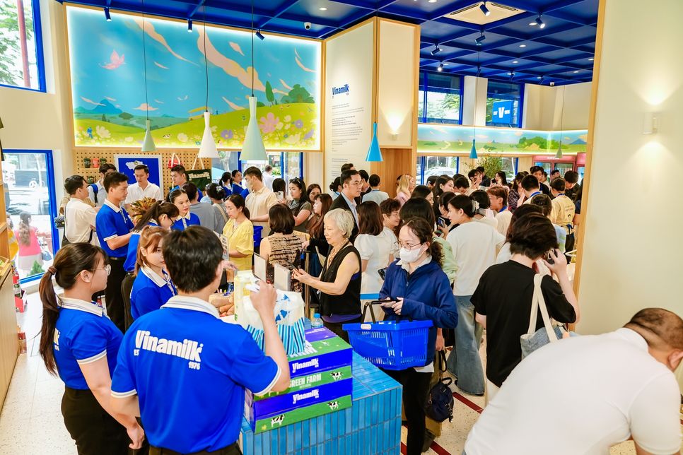 Vinamilk đặt mục tiêu đạt 1.000 cửa hàng mang thương hiệu trên toàn quốc vào cuối năm nay