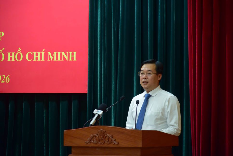 Phó Bí thư Thường trực Thành ủy Lê Quốc Phong phát biểu chỉ đạo Phó Bí thư Thường trực Thành ủy Lê Quốc Phong phát biểu chỉ đạo
