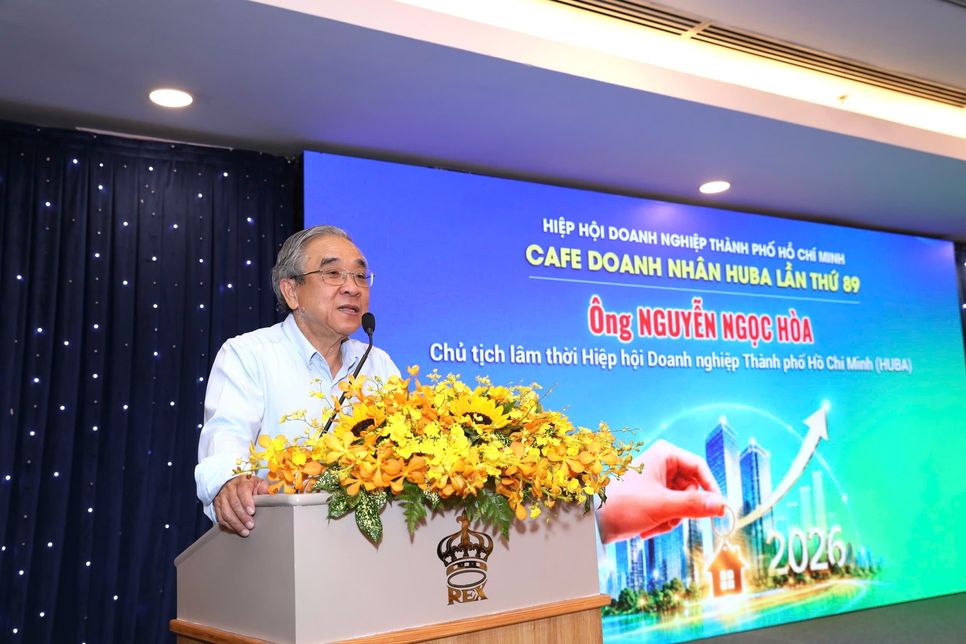 Ông Nguyễn Ngọc Hoà - Chủ tịch Hiệp hội Doanh nghiệp TP.HCM Ông Nguyễn Ngọc Hoà - Chủ tịch Hiệp hội Doanh nghiệp TP.HCM