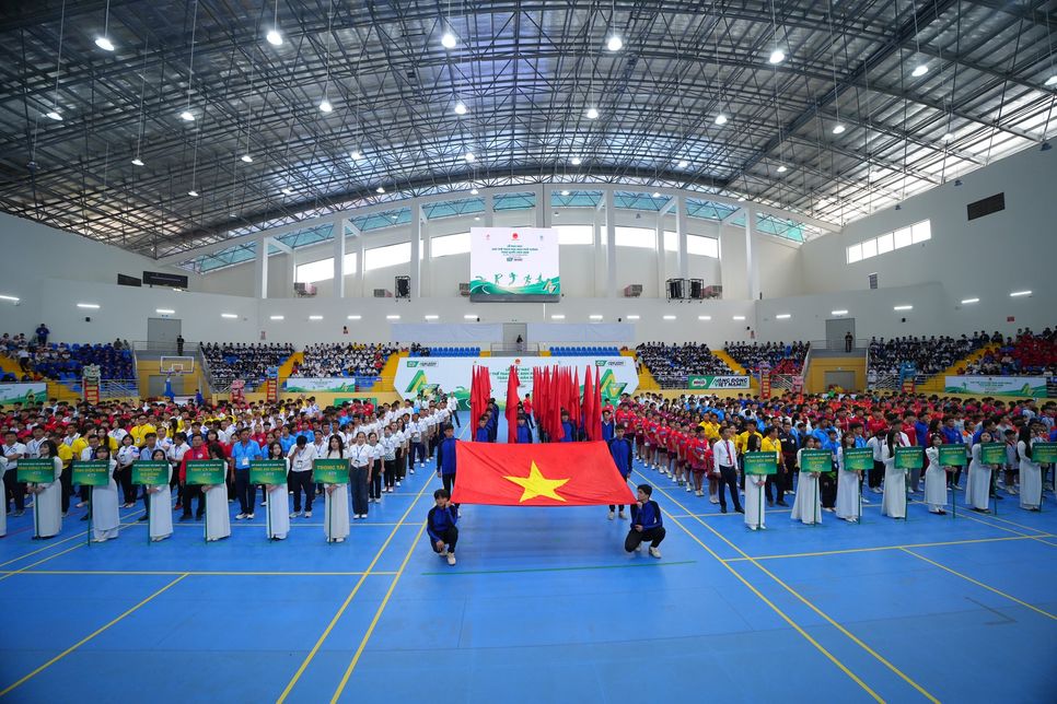 Lễ khai mạc Giải Thể thao học sinh phổ thông toàn quốc 2026 tại Lâm Đồng