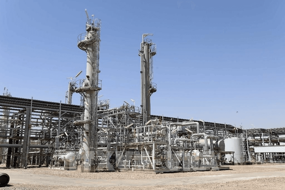 Một nhà máy lọc dầu ở tỉnh Wasit, Iraq. Ảnh: TTXVN