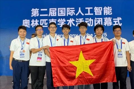 Việt Nam đạt thành tích xuất sắc tại Olympic Trí tuệ nhân tạo quốc tế năm 2025