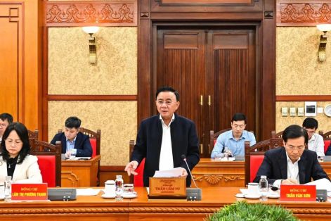 Bảo đảm tiến độ, chất lượng công tác tổ chức phục vụ Đại hội XIV của Đảng