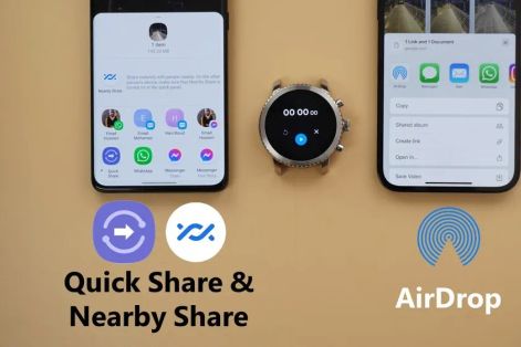 Google cho phép Quick Share gửi file sang AirDrop