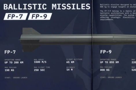 Ukraine ra mắt tên lửa FP-7 và FP-9 mô phỏng S-400 của Nga 