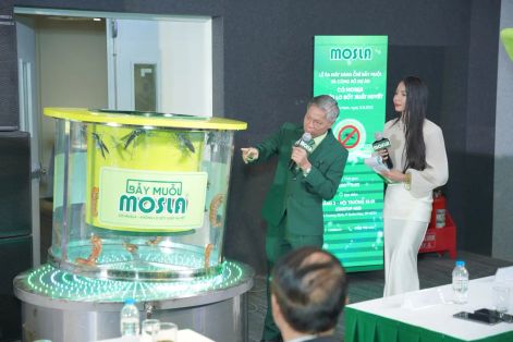 Mosla tặng 1.000 bẫy muỗi trong chiến dịch "xanh" phòng chống sốt xuất huyết