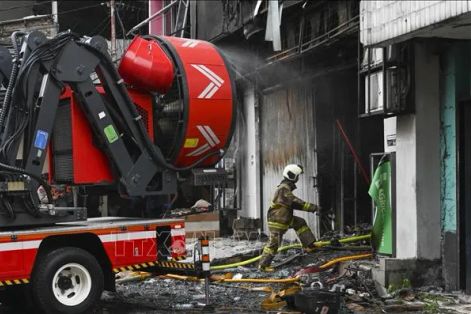 Cháy tòa nhà văn phòng ở Jakarta, ít nhất 22 người thiệt mạng