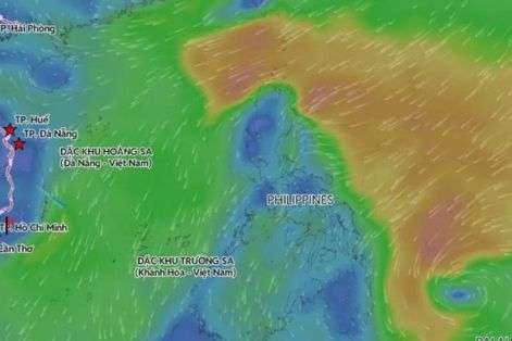 Áp thấp nhiệt đới gần Biển Đông sẽ trở thành cơn bão số 1