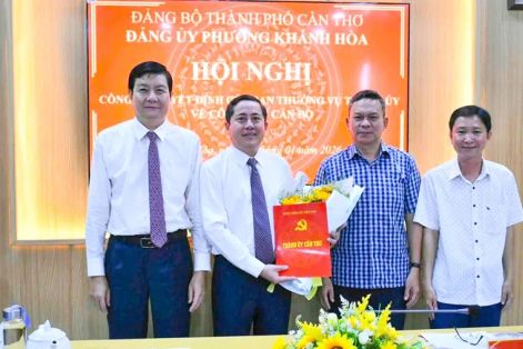 Cần Thơ: Ông Ngô Hùng giữ chức Bí thư phường Khánh Hoà