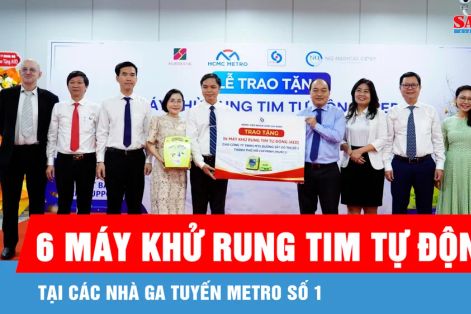 Trang bị phương tiện cấp cứu ngừng tim ở các nhà ga tuyến Metro số 1