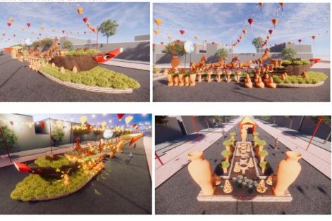 TPHCM: 400 gian hàng tái hiện không gian Tết 'trên bến dưới thuyền'