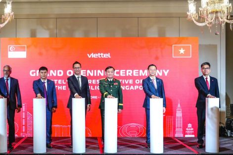 Khai trương Văn phòng đại diện Viettel tại Singapore