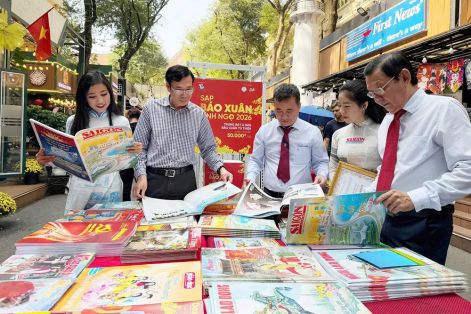 Đường sách tết đậm bản sắc Việt