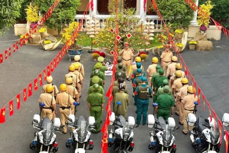 TPHCM ra quân bảo đảm an toàn giao thông dịp Tết Nguyên đán