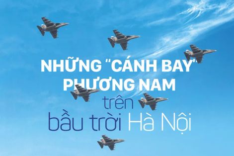 Những 'cánh bay' phương Nam trên bầu trời Hà Nội