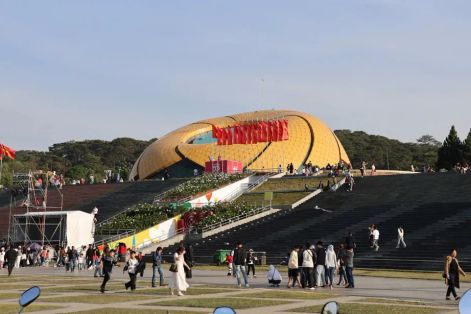 Đà Lạt hút du khách dịp đầu năm