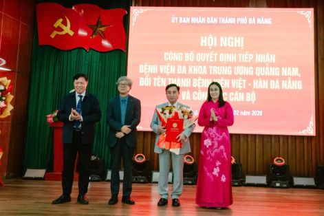 Bệnh viện Việt - Hàn Đà Nẵng chính thức hoạt động từ ngày 1-3