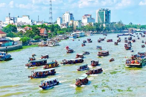 Rộn ràng lễ hội Tống phong vùng sông nước Cần Thơ