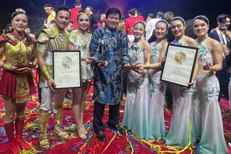 Việt Nam đoạt 3 giải tại liên hoan xiếc quốc tế 