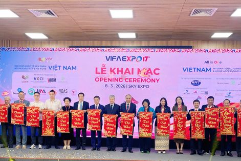 Hơn 3.000 nhà nhập khẩu từ 80 quốc gia tham dự VIFA EXPO 2026