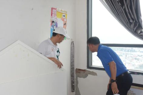 Công bố kết quả kiểm định nguyên nhân gây nứt tường ở chung cư Lapen