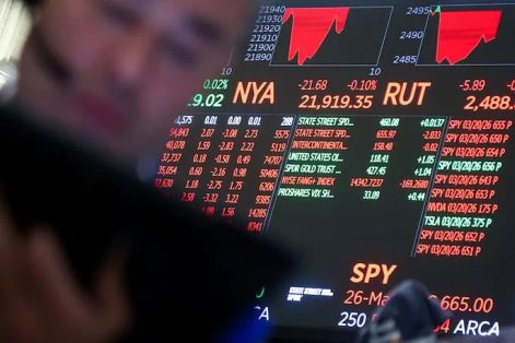 Chứng khoán Mỹ bất ổn giữa mối lo lạm phát và xung đột