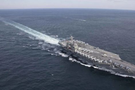 Iran phóng tên lửa hành trình vào tàu sân bay USS Abraham Lincoln